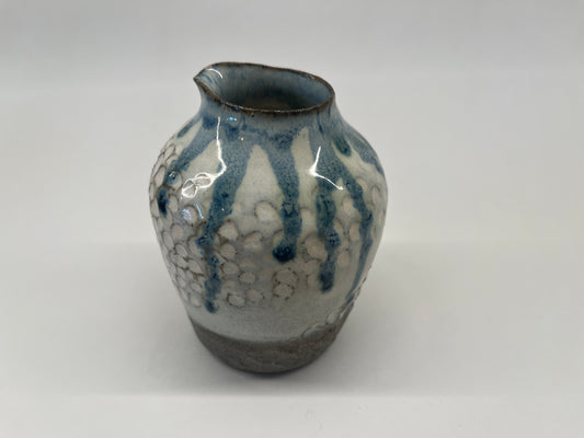 Scalloped jug vase