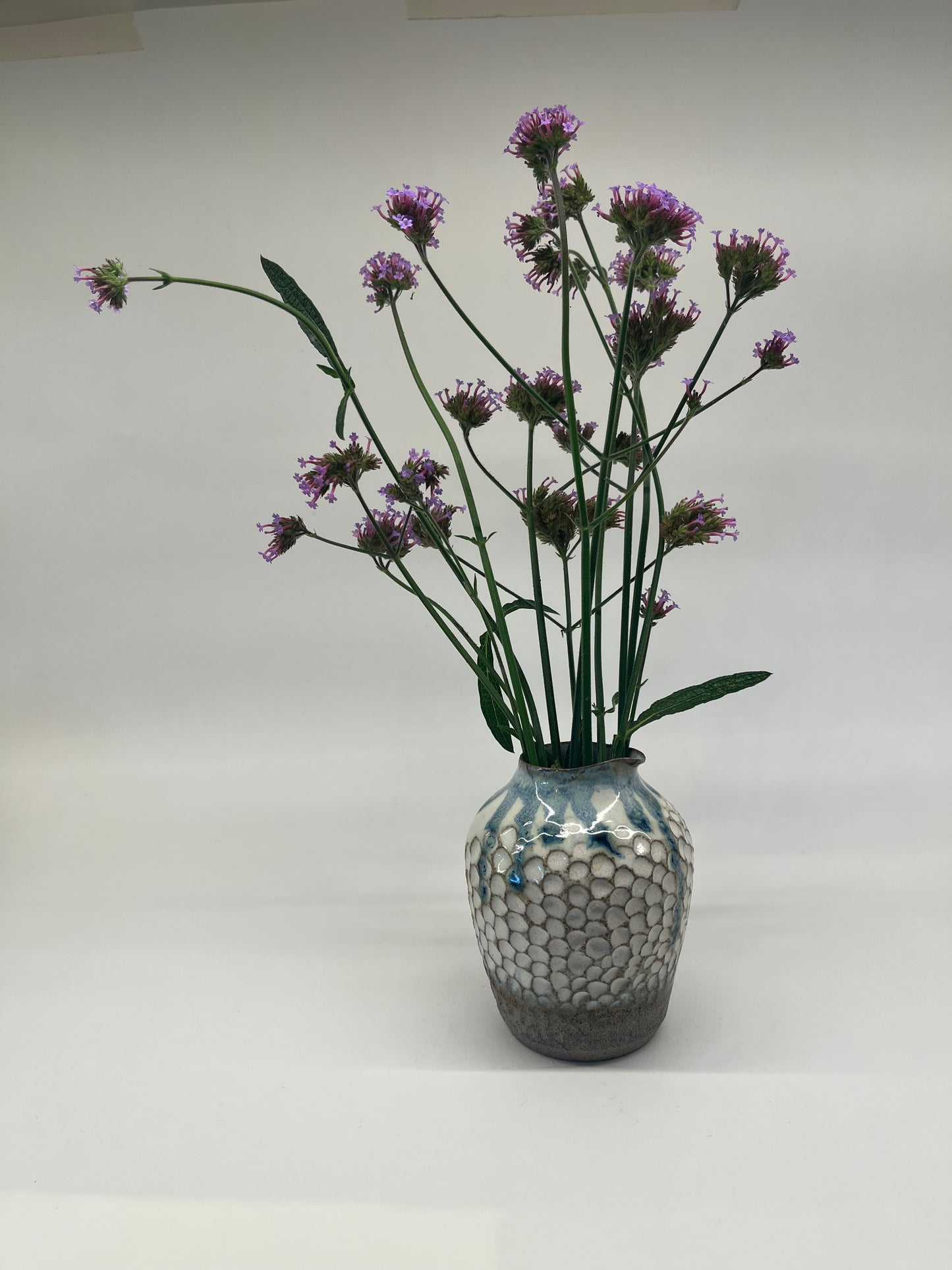 Scalloped jug vase