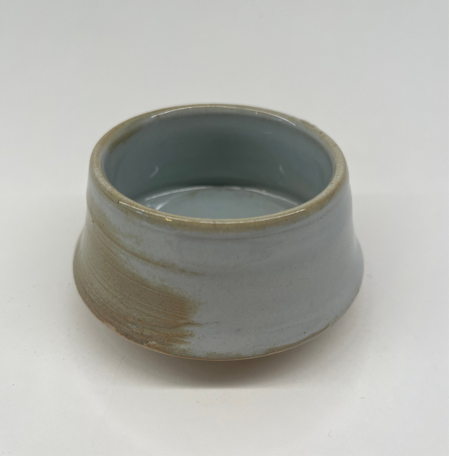 Tiny blue dishes